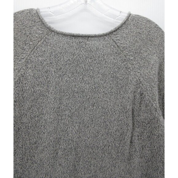 Eddie Bauer Sweater Medium Tall Roll Neck Pullover Heathered Knit * - Picture 8 of 13